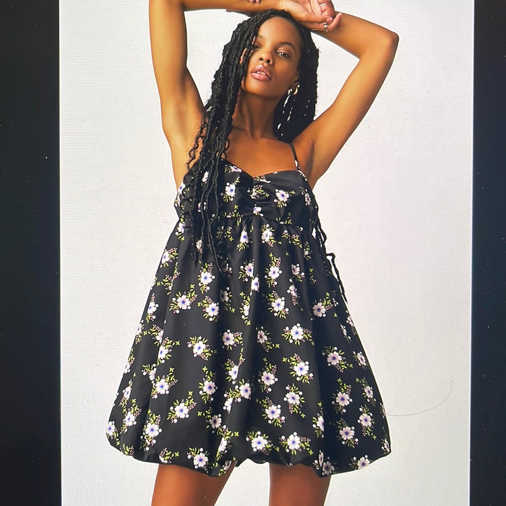 NWT Free People In A Bubble Mini Dress